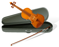 violin and case