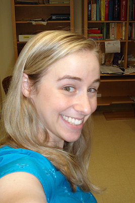 Rachel close-up smiling