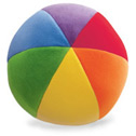 multicolored fabric ball