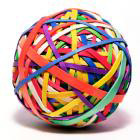 ball made of rubber bands
